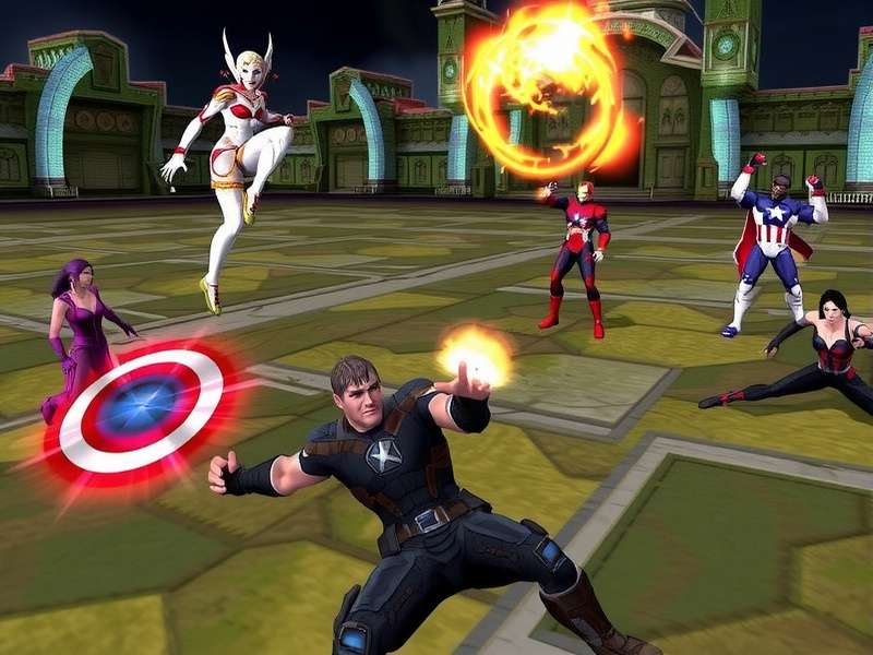 Avengers Galactic Conflict Gameplay Screenshot